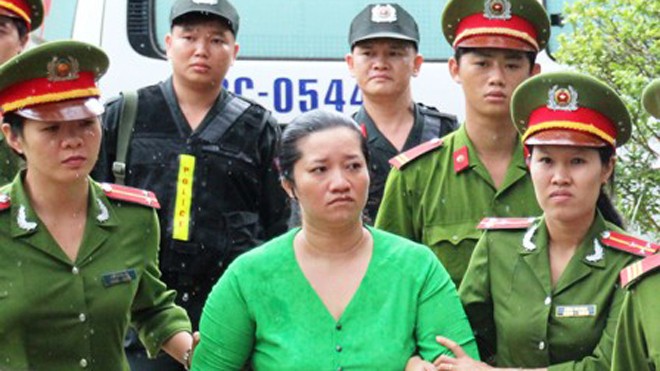 Lê Thị Hường bị tòa phúc thẩm tuyên y án tử hình tội giết người 