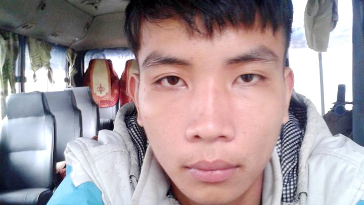 Chân dung hung thủ Nguyễn Văn Công. Ảnh do gia đình nạn nhân cung cấp