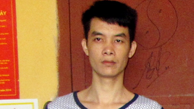 Dương bị Công an TP Móng Cái bắt giữ