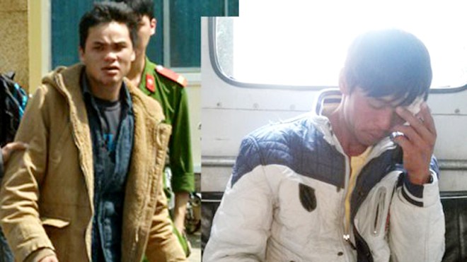 Phạm Văn Bình bị bắt giữ và Nguyễn Minh Cường bị thương trên mí mắt trái