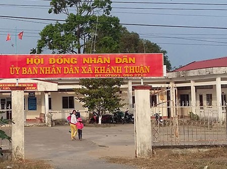 Trụ sở UBND xã Khánh Thuận