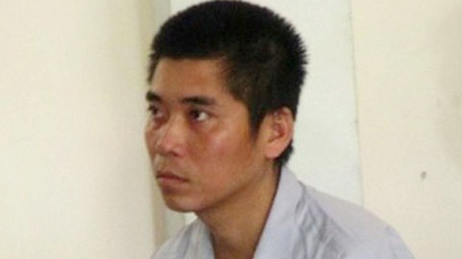Bị cáo Trần Kim Dũng tại phiên tòa. Ảnh: Nam Đàn