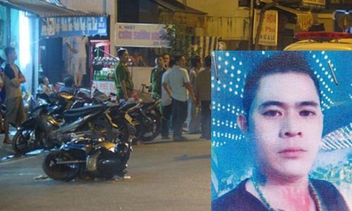 Hiện trường Nguyễn Quang Phương sát hại một người chỉ vì va chạm giao thông nhỏ nhặt trên đường