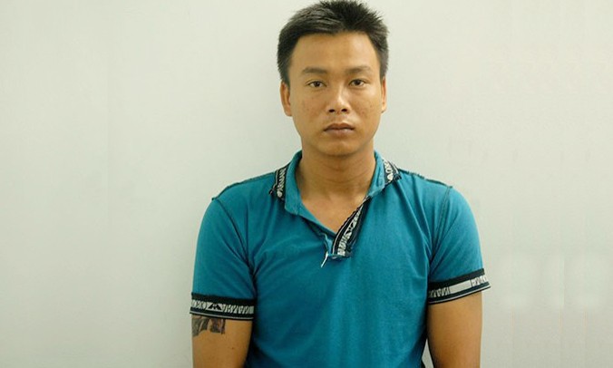 Huỳnh Văn Hận lúc bị bắt
