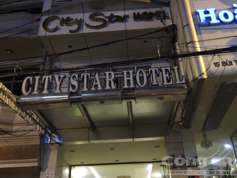 Khách sạn nơi phát hiện hai cặp nam nữ đang mua bán dâm