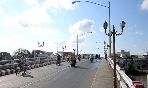 Cầu Kim Sơn nơi hai nhóm hẹn nhau quyết chiến - Ảnh: Internet