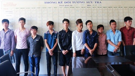 Nhóm đối tượng gây ra vụ chém người vô cớ trong đêm ở Nha Trang