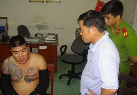 Đối tượng Trần Anh Đô (23 tuổi, ngụ TP Quy Nhơn, tỉnh Bình Định) bị bắt giam tại cơ quan điều tra