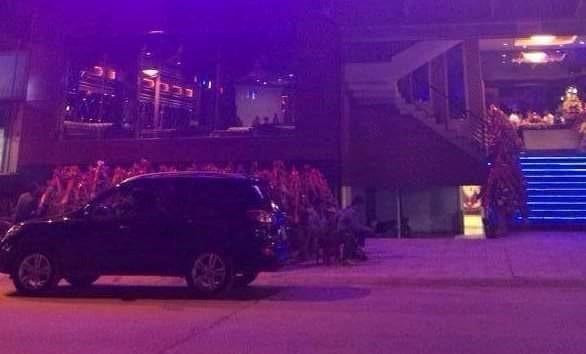 Quán bar Kinh Đô, nơi xảy ra vụ nổ súng khiến 1 người chết. Ảnh: CTV