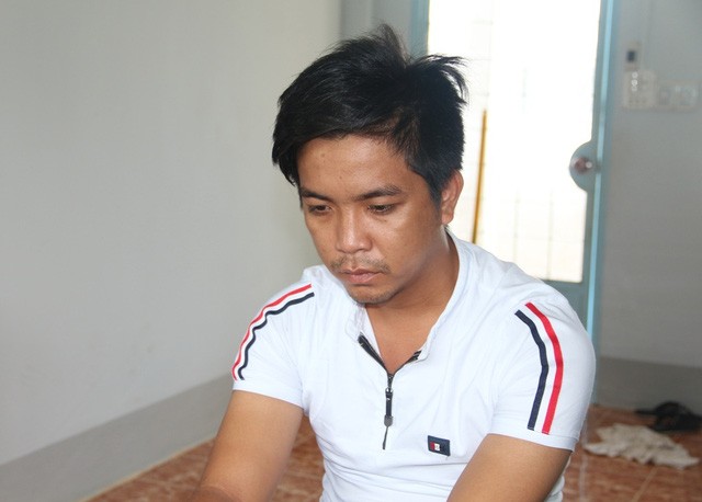 Đối tượng Lê Thanh Phong tại cơ quan điều tra