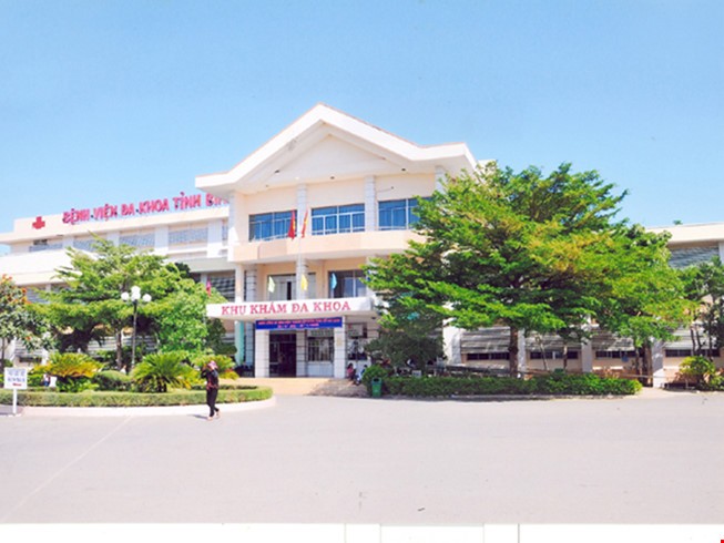 Bệnh viện Đa khoa Bình Thuận nơi bé trai được đưa vào cấp cứu nhưng không qua khỏi