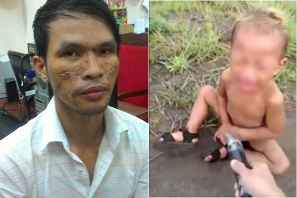 Đối tượng Nguyễn Thành Dũng - nghi phạm chích điện, hành hạ trẻ em ở Campuchia