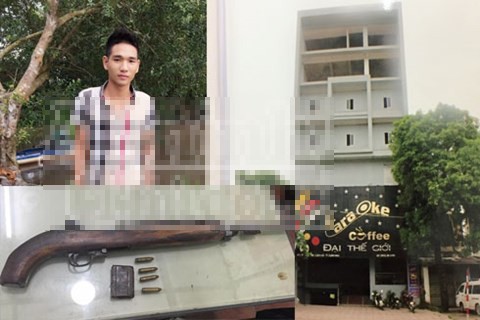 Phan Văn Mạnh - đối tượng nổ súng bắn chết người tại quán karaoke Đại Thế Giới đã bị cảnh sát hình sự CATP Hà Nội bắt giữ khi đang lẩn trốn tại Hà Giang
