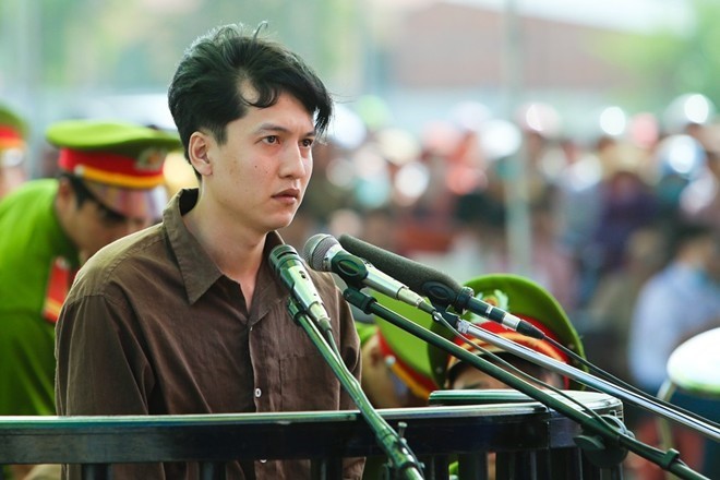 Nguyễn Hải Dương trong phiên xử sơ thẩm