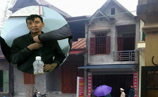 Nghi can Nguyễn Văn Cường và căn nhà nơi xảy ra vụ nổ