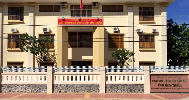 Két sắt của Cục Thi hành án dân sự tỉnh Bình Thuận bị đục phá, lấy tài sản