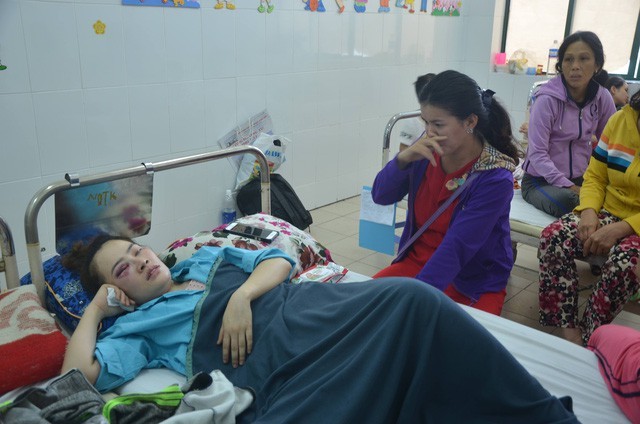 Chị Như - người bị Khang đánh trong quán bánh xèo đã được giám định thương tích, kết quả thương tích 4%