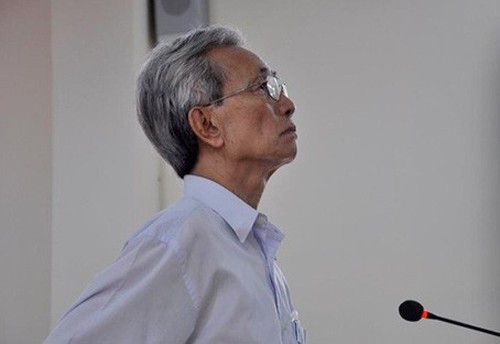 Nguyễn Khắc Thủy tại phiên tòa phúc thẩm tháng 5