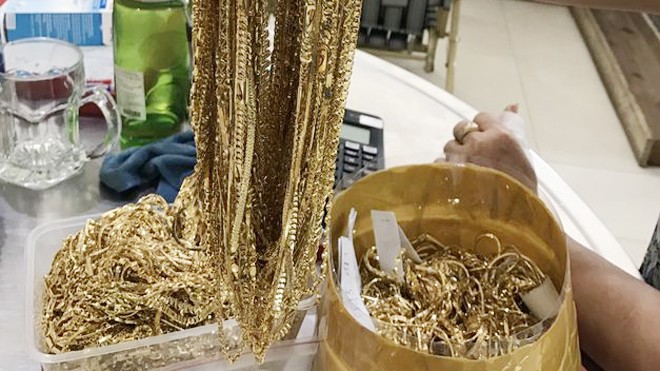 Số vàng đối tượng khai trộm ở tiệm vàng tại Hội An và mang đi bán