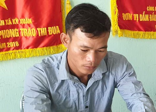 Ông Nguyễn Song Thao, công an viên thôn Trần Phú (xã Kỳ Xuân)