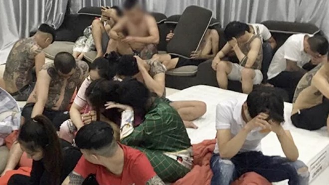Nhiều thanh niên nam, nữ bị phát hiện sử dụng ma tuý tại tiệc sinh nhật của Thông