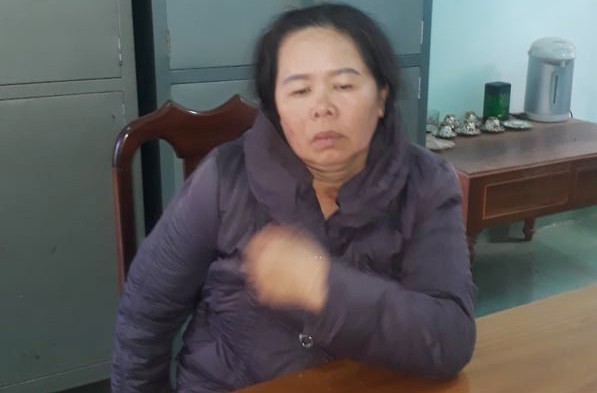 Huỳnh Thị Thanh Hương tại cơ quan điều tra