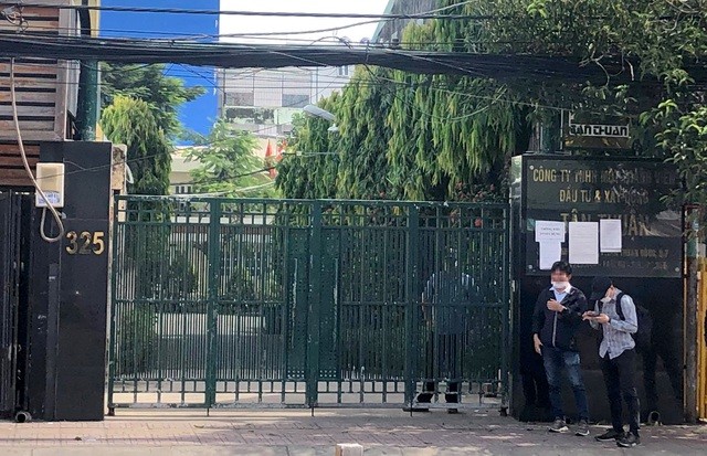 Phóng viên có mặt tại trụ sở Công ty Tân Thuận nằm trên đường Hùynh Tấn Phát, quận 7. Ảnh chụp trưa 8/12: Dân Trí