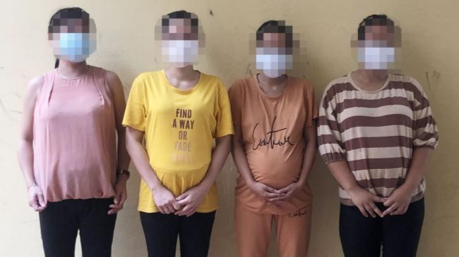 Bốn phụ nữ mang thai ý định sang Trung Quốc sinh con bị ngăn chặn kịp thời tại biên giới tỉnh Cao Bằng. Ảnh: TL