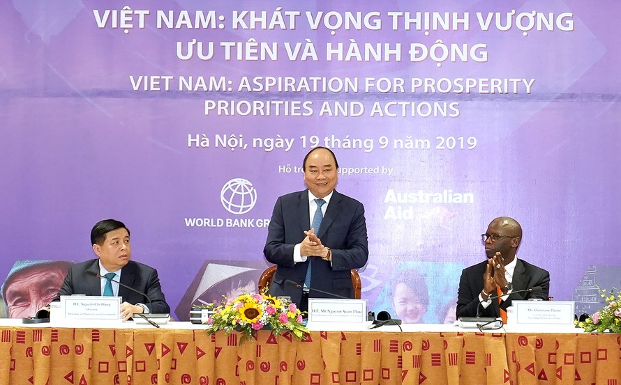 Thủ tướng phát biểu tại Diễn đàn Cải cách và Phát triển Việt Nam 2019