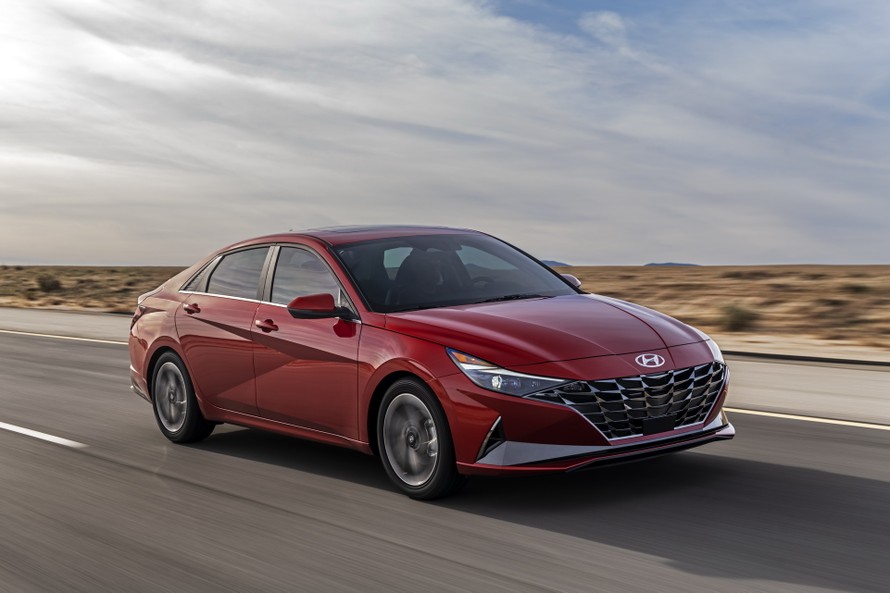 Hyundai Elantra thế hệ mới ra mắt tại Mỹ