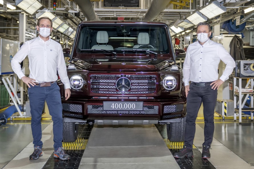Xuất xưởng chiếc Mercedes-Benz G-Class thứ 400.000 