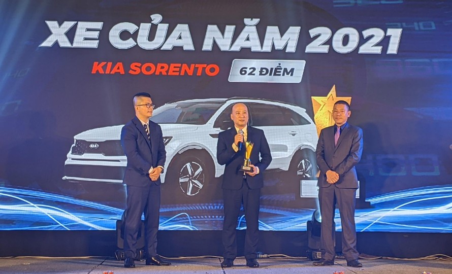 Kia Sorento được xướng tên mẫu xe của năm tại Việt Nam