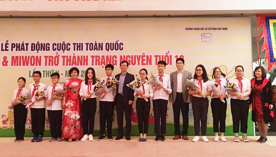 Học sinh trường THCS Phan Chu Trinh tham gia vòng sơ khảo tại trường