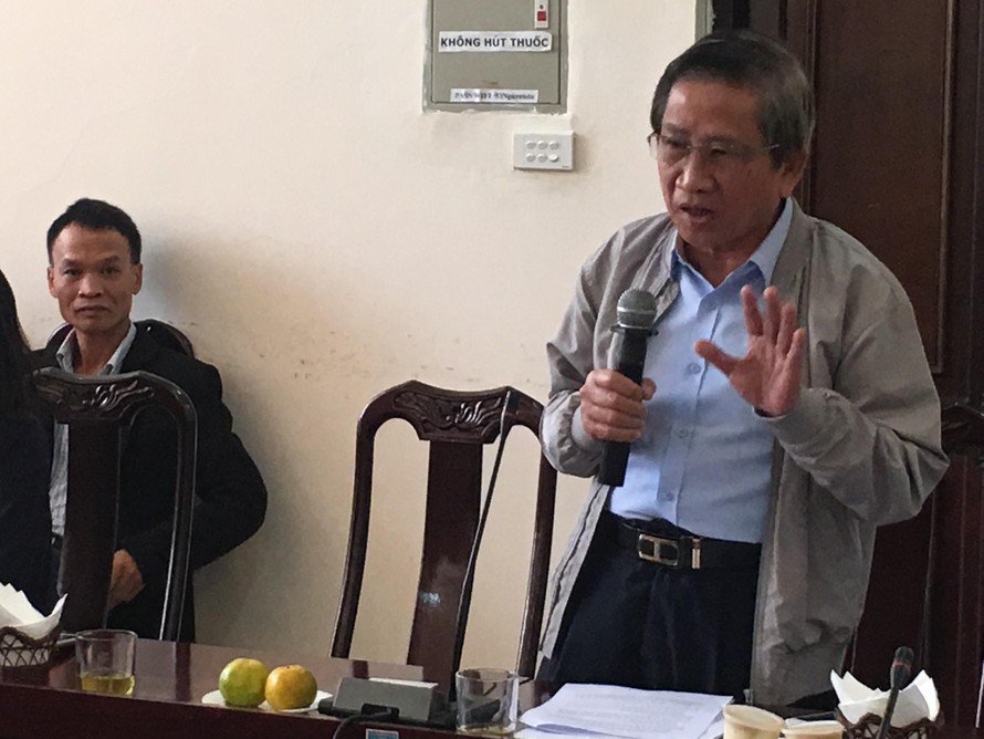 GS. Nguyễn Minh Thuyết tại Hội thảo