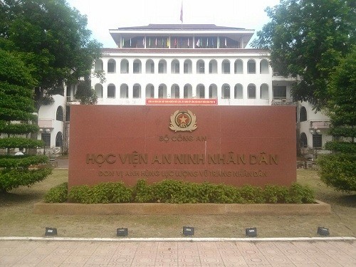 Học viện An ninh nhân dân đã buộc thôi học thí sinh được nâng điểm tại kỳ thi THPT quốc gia 2018 đến từ Hòa Bình, Sơn La