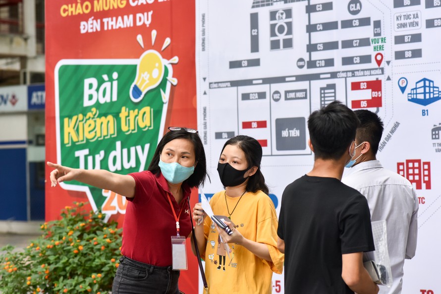 0h15 ngày 27/8, Đại học Bách khoa Hà Nội công bố điểm bài kiểm tra tư duy