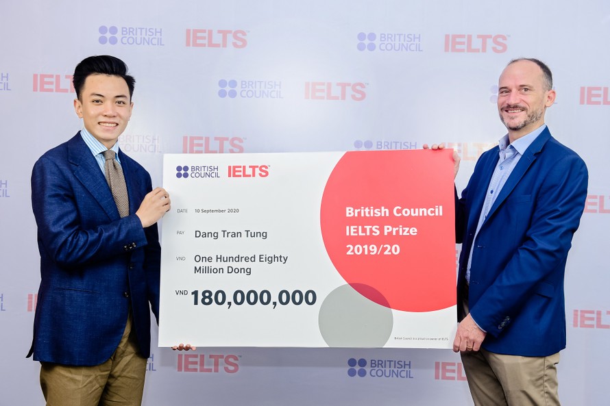 Thí sinh đầu tiên của Việt Nam đạt IELTS 9.0 giành học bổng của Hội đồng Anh