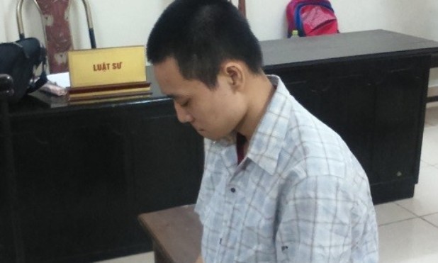 Bị cáo Nguyễn Ngọc Thắng tại phiên toà.