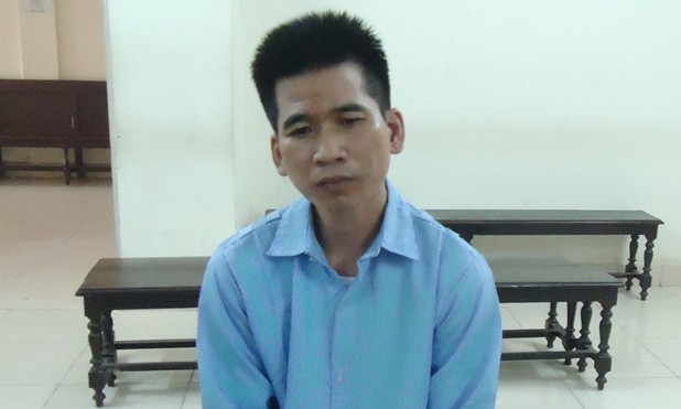Tăng Đình Lộc tại phiên toà.