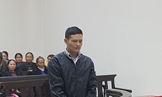Đào Quang Hiệu tại tòa phúc thẩm.