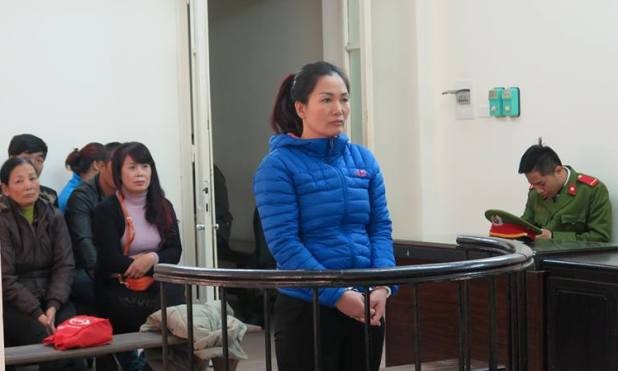Lưu Thị Kim Giang tại tòa phúc thẩm