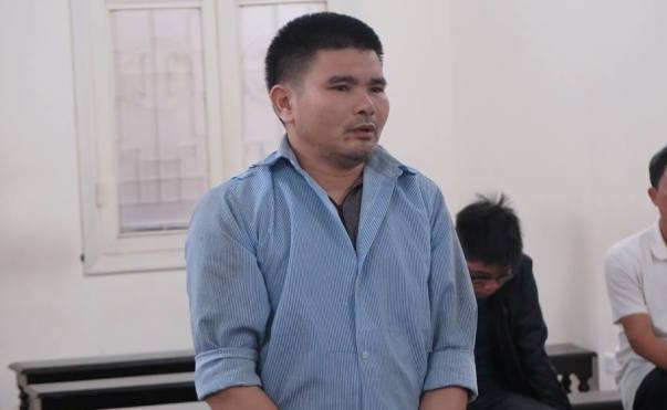 Bị cáo Triệu Văn Long tại tòa.