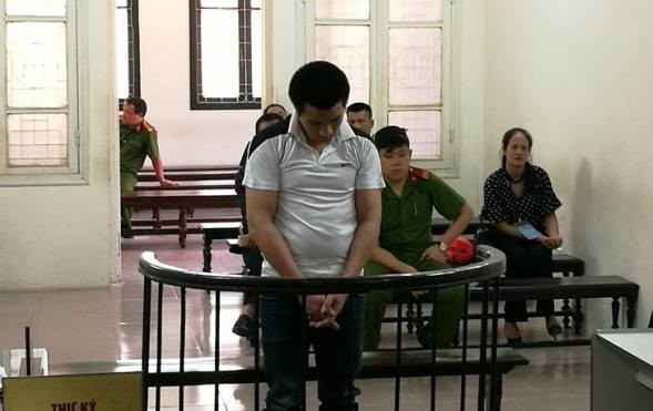 Lê Quang Hà tại tòa phúc thẩm.