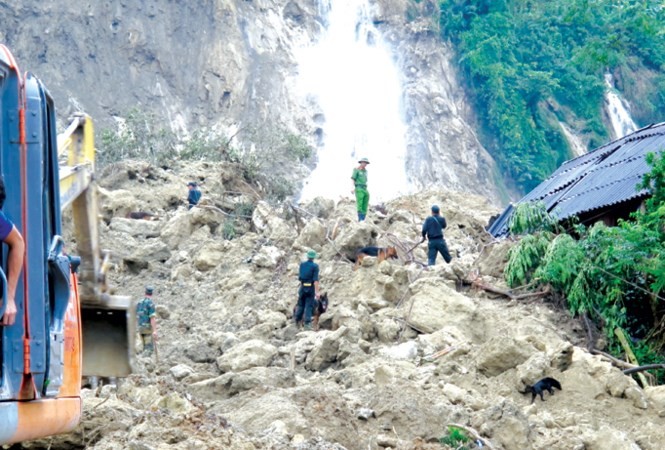 Vụ sạt lở đất ở Hòa Bình: Tìm thấy thi thể 2 nạn nhân cuối cùng