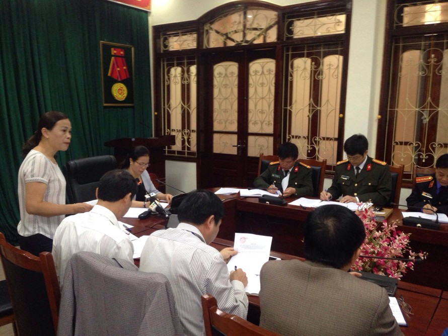 Ban Tuyên giáo tỉnh Sơn La chủ trì họp báo.