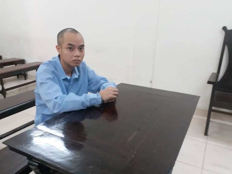 Bị cáo Nguyễn Công Chinh tại tòa phúc thẩm.