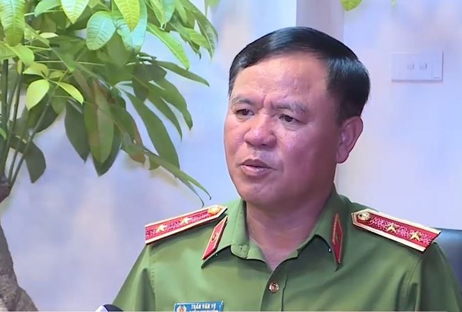 Trung tướng Trần Văn Vệ.