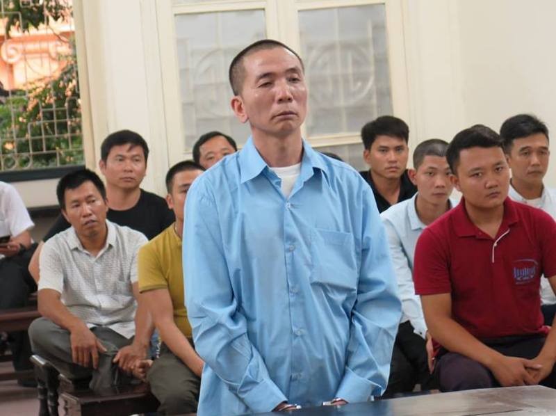 Ông Nguyễn Xuân Cường tại tòa.
