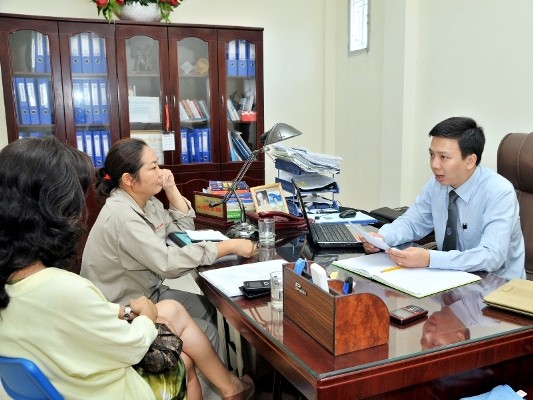 Một buổi trợ giúp pháp lý miễn phí tại Cty luật Trung Nguyễn.