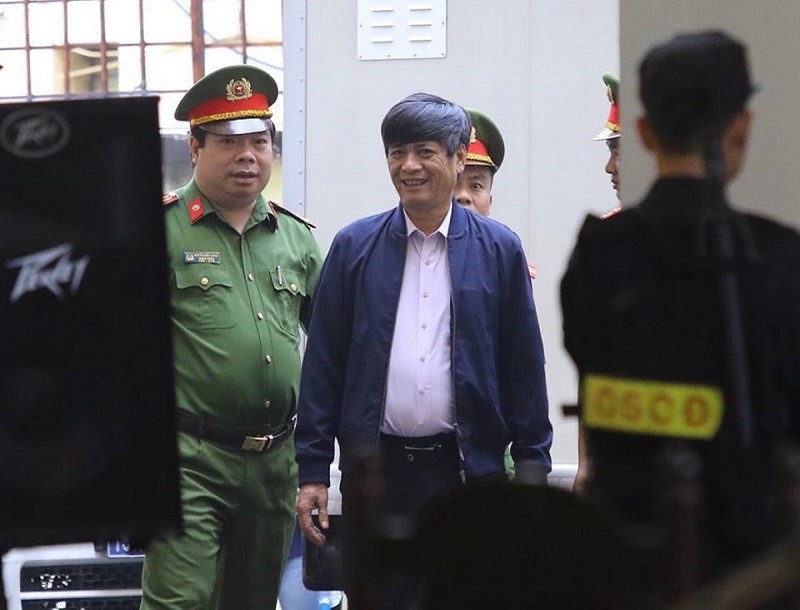 Bị cáo Nguyễn Thanh Hóa thừa nhận C50 nhận tiền ủng hộ của doanh nghiệp.